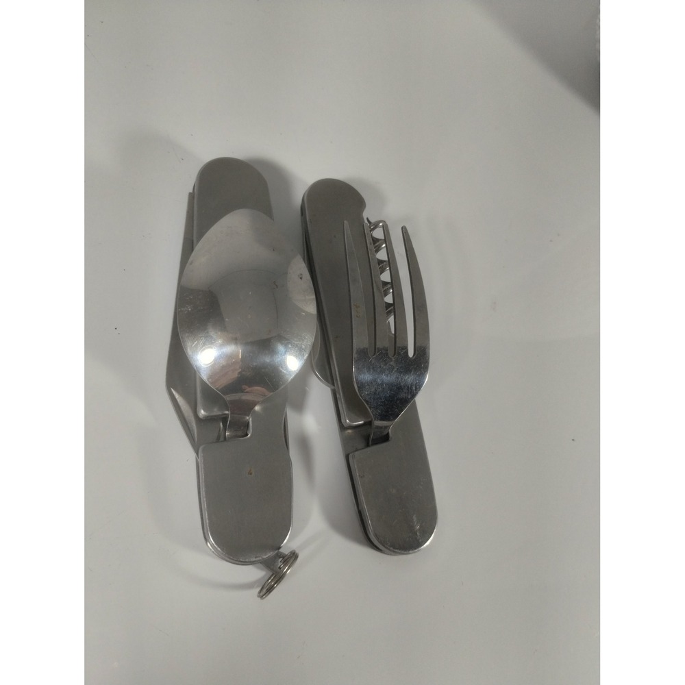 Winchester camping utensil mess tool spoon fork knife corkscrew can opener - Picture 5 of 9